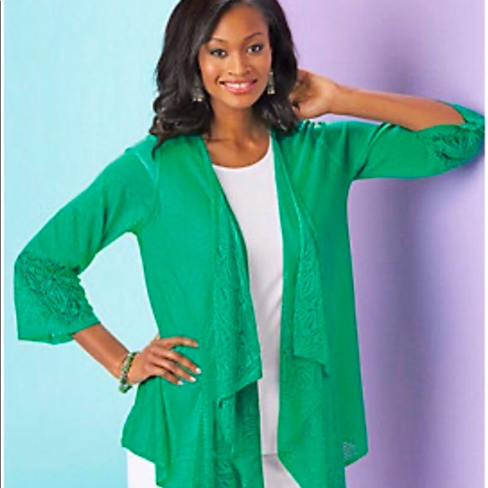Lace front Cardigan